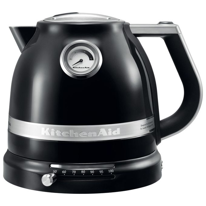 KitchenAid 5KEK1522EOB Bollitore Artisan Capacita' 1,5 Litri Potenza 2400 W Nero Onice