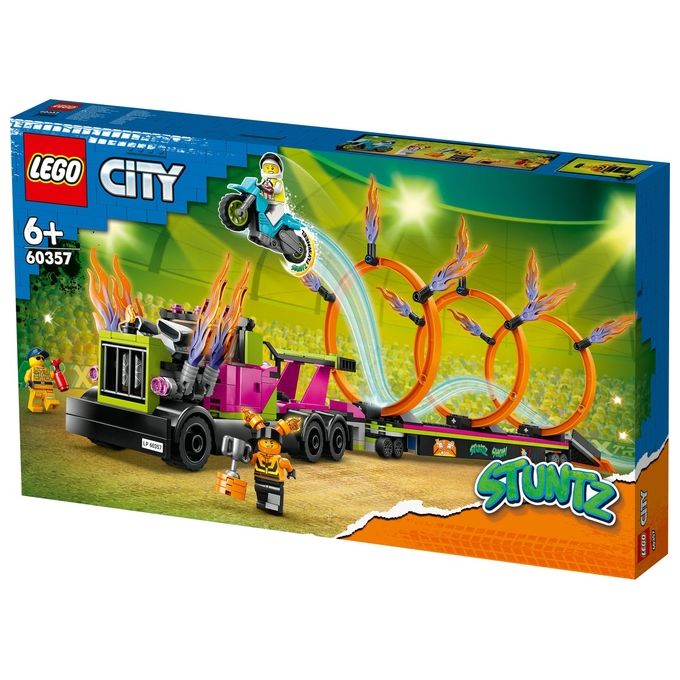 LEGO Stunt Truck: sfida dell'anello di fuoco