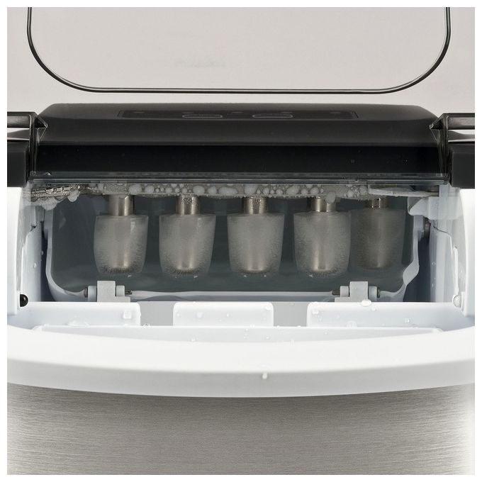G3 Ferrari Fabbricatore di Ghiaccio G20139 Produzione 1400 Cubetti al Giorno Due Misure Programmabili Sistema Ultra Silenzioso