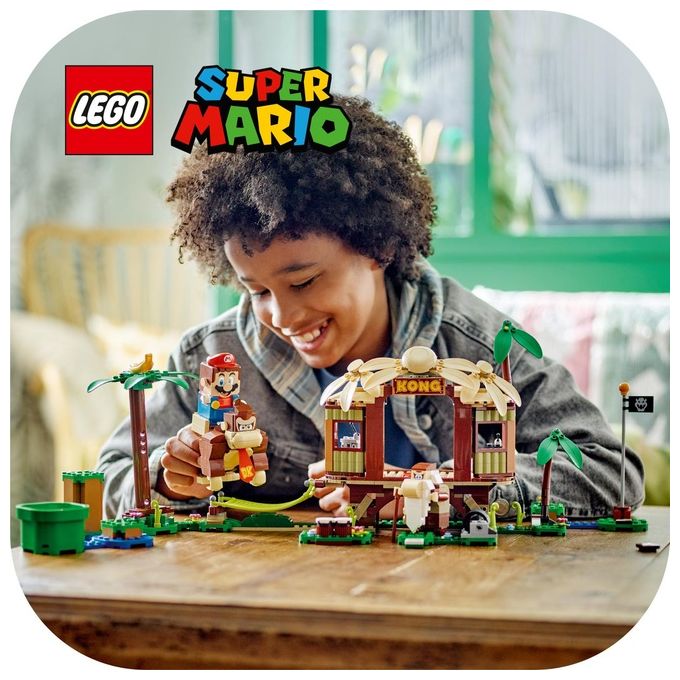 LEGO Super Mario 71424 Pack di Espansione Casa sull'Albero di Donkey Kong, Giochi per Bambini e Bambine 8+ con 2 Personaggi