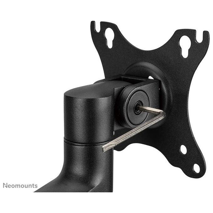 Newstar Neomounts Screen Desk Mount Supporto da Scrivania Full Motion per Due Schermi 17-27'' Nero