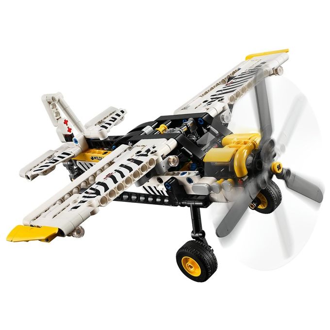 LEGO Aereo Bush Technic 42198 Modellino da Costruzione Innovativo ed Educativo per Appassionati di Ingegneria e Design Creativo