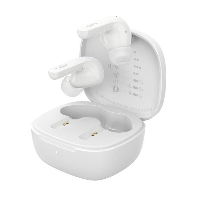 Belkin SoundForm Motion Auricolare True Wireless Stereo (TWS) In-Ear Bluetooth Bianco