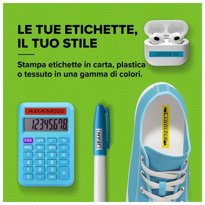 Dymo Nastro Letratag 12mmx4m Trasparente