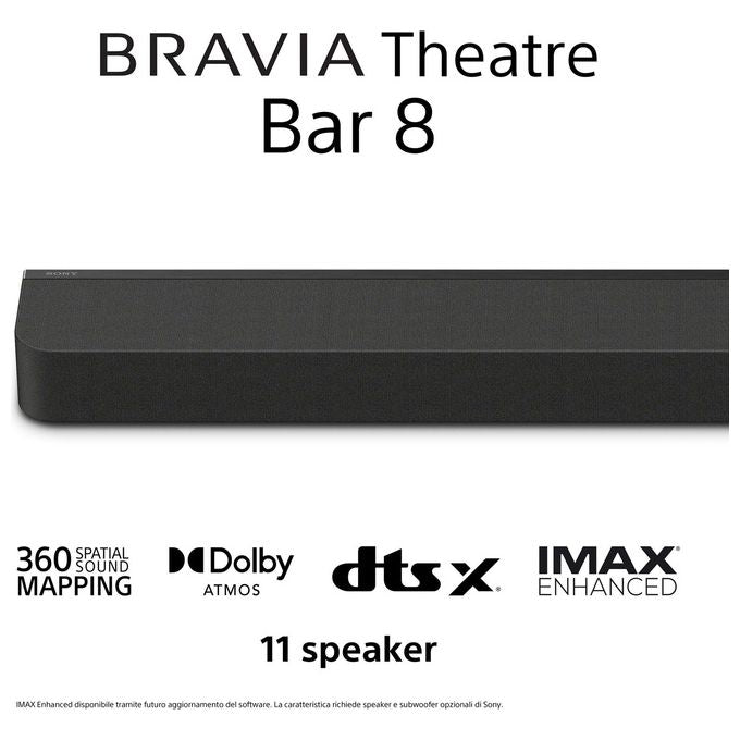 Sony Bravia HTA8000.CEL Theatre Bar 8 Black