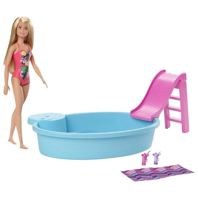 Mattel Mattel - Piscina con Bambola Barbie Ghl91