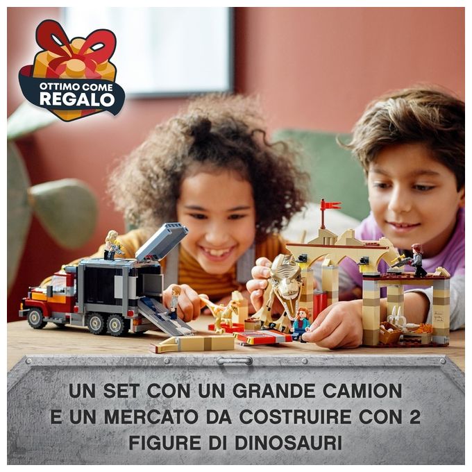 LEGO Jurassic World la Fuga del T.Rex e dell'Atrociraptor