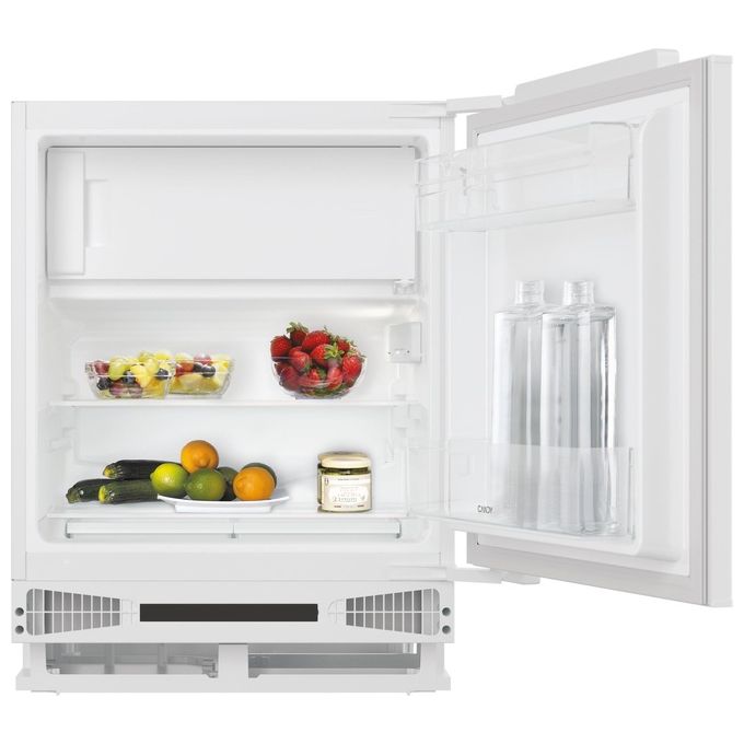 Candy CM4SE68W – Frigorifero da Incasso Sottopiano 111 L, Classe E, Raffreddamento Statico-Ventilato, (82,6 × 59,6 × 55,6 cm), Bianco