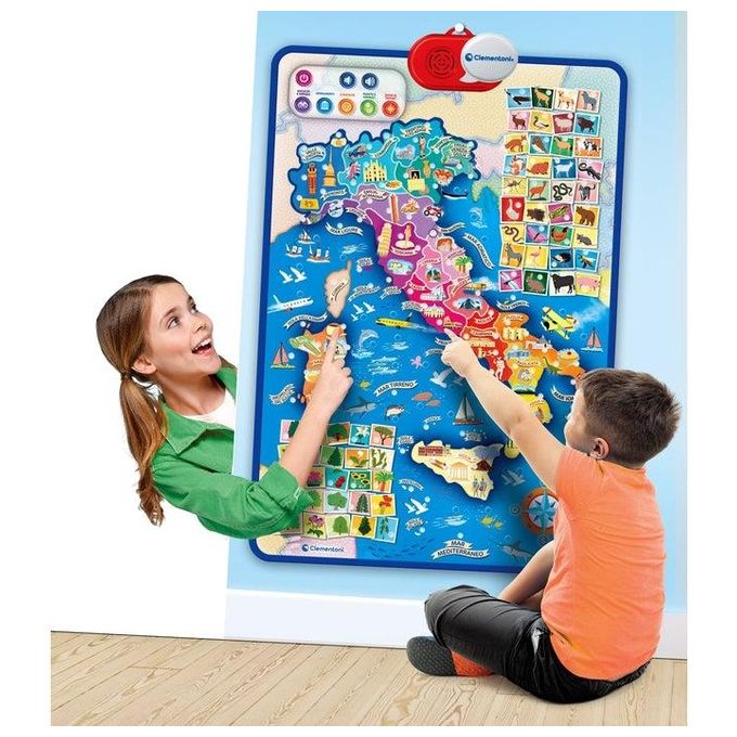 Clementoni Sapientino Mappa Italia Interattiva