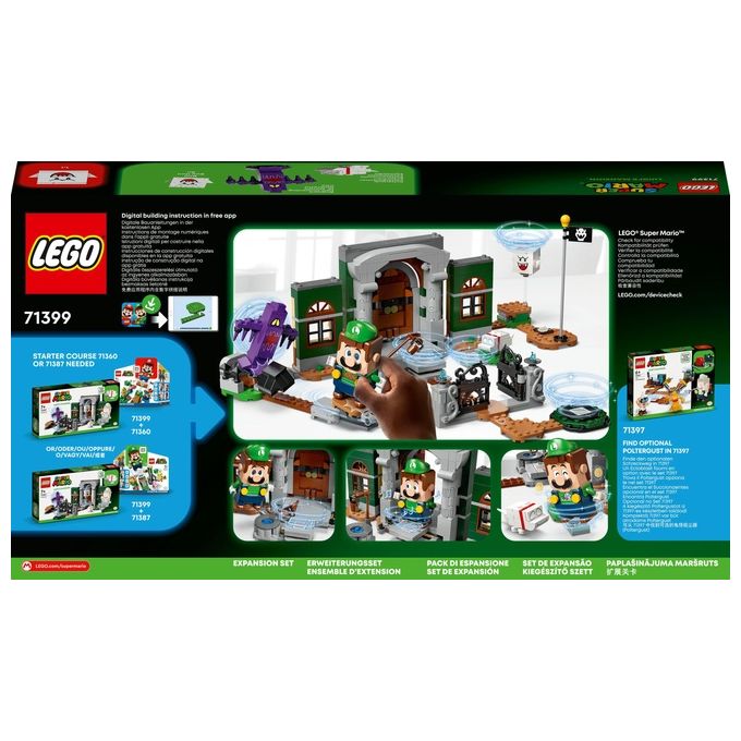 LEGO Super Mario Atrio di Luigi's Mansion Expansion Set