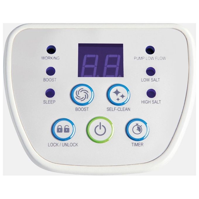 Intex Generatore Salino di Cloro per Piscine Piccole Metal Frame e Prisma and Skimmer di Superficie 26664