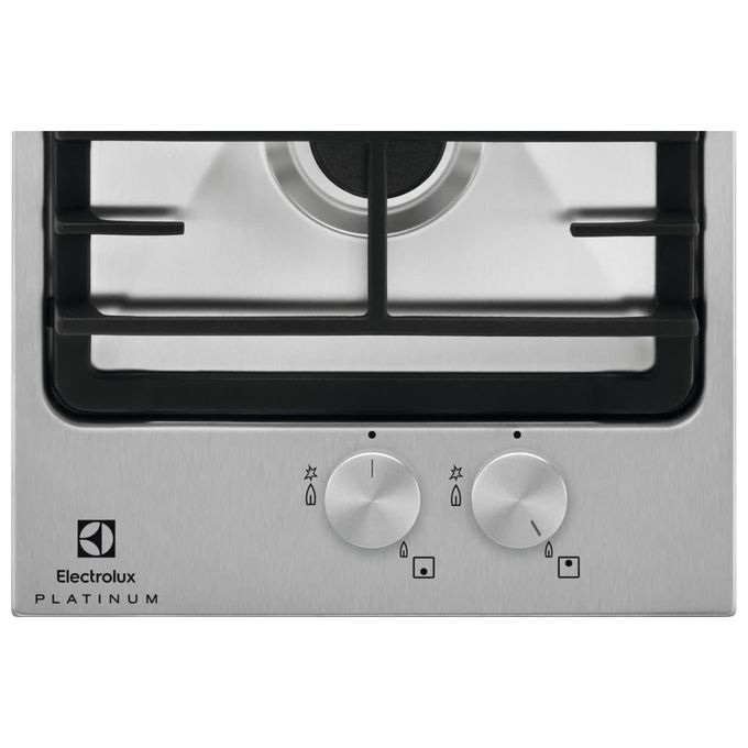 Electrolux EGG3322NVX Serie 300 Piano Cottura a Gas 2 Zone 29 cm Acciaio Inossidabile