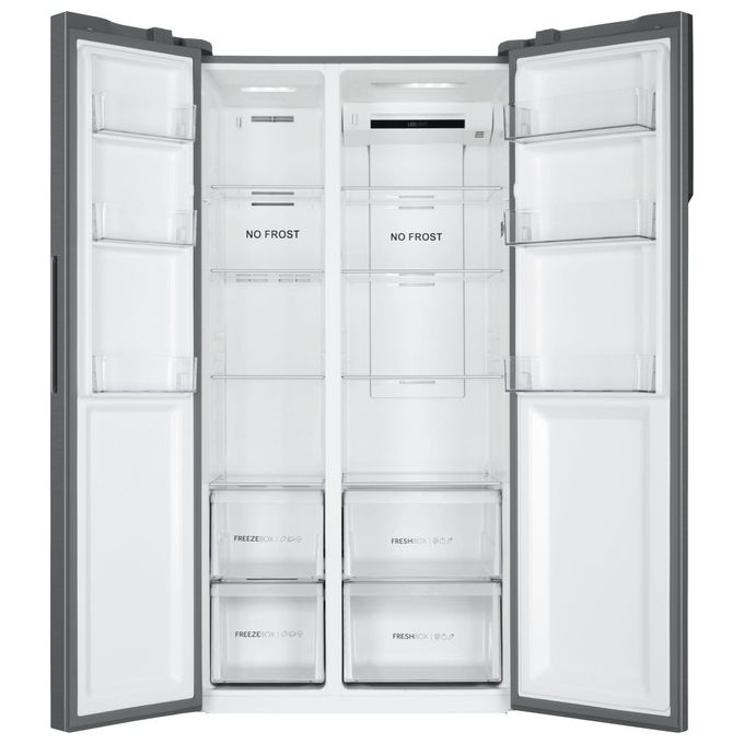 Haier HSR3918ENPG Serie 3 Frigorifero Side by Side No Frost Inverter 528 litri Classe E Multi Air Flow LED