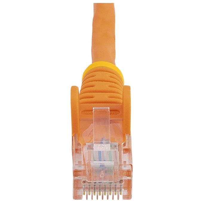 StarTech Cavo di rete CAT 5e - Cavo Patch Ethernet RJ45 UTP Arancio da 1m antigroviglio