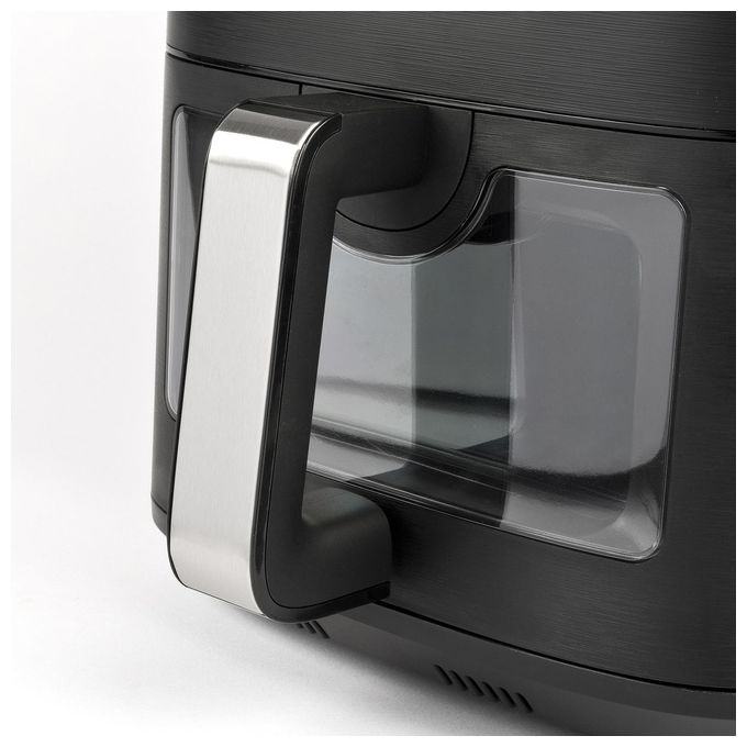 Girmi FG79 Friggitrice ad Aria 1700W 9 Litri con Finestra Digitale e con Ricettario