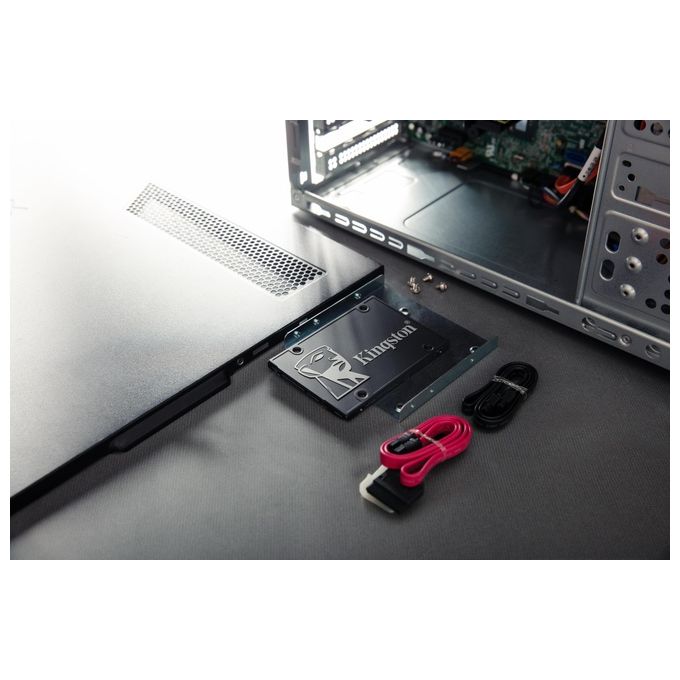 Kingston SKC600-1024G KC600 SSD Interno 2.5'' SATA III 1024GB 3D TLC Crittografia AES 256-bit 550MB-s