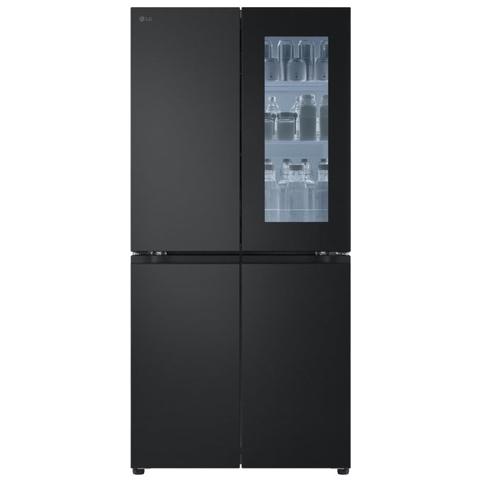 LG GMV860EPDE Frigorifero Multidoor InstaView Slim 530 Litri Classe E Wi-Fi Linear Cooling Total No Frost 835x1787x730 Matte Black