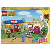 LEGO Animal Crossing 77050 Bottega di Nook e casa di Grinfia, Giochi Creativi per Bambini 7+ con Negozio e Casa Giocattolo