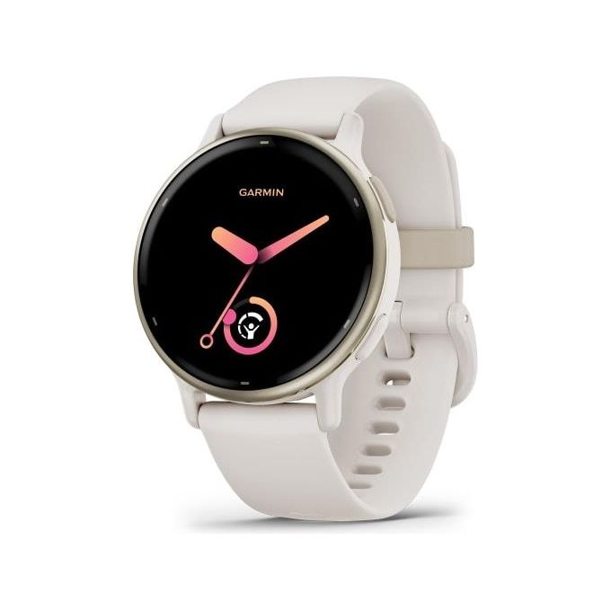 Garmin Vivoactive 5 1.2'' GPS Sport Salute Notifiche Cream gold and Ivory