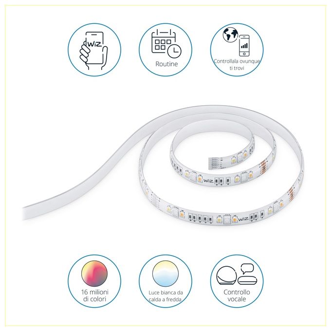 Philips Wiz Color Starter Kit LightStrip 2mt