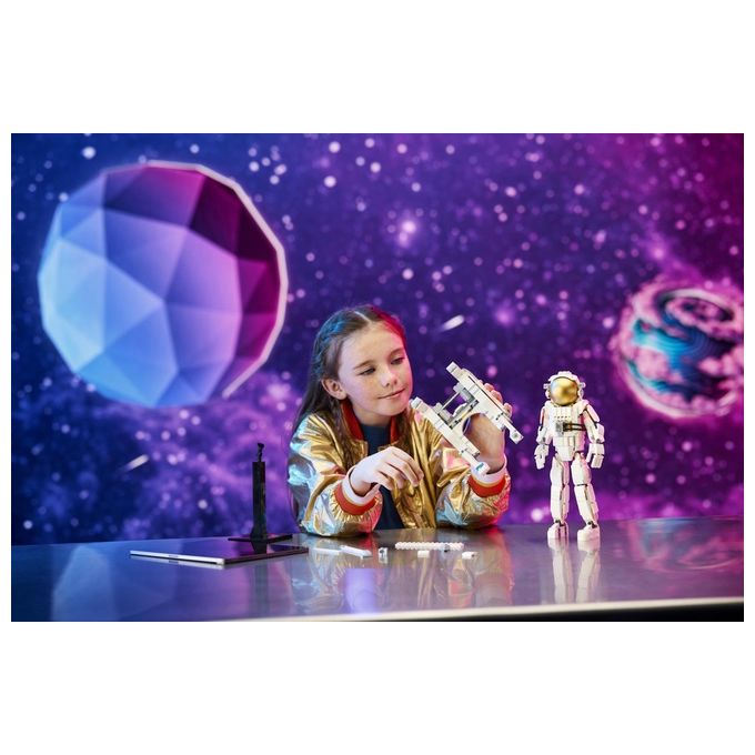 Lego 31152 Creator Set da costruzione 3 in 1 Astronauta Cane Spaziale Astronave Viper Jet 647 pezzi 9+ anni colore Multicolore