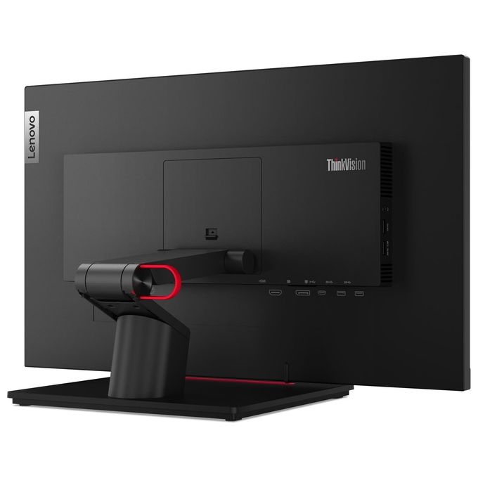 Lenovo ThinkVision T24t-20 LED Display 23.8'' 1920x1080 Pixel Full HD Touch Screen Capacitivo Nero