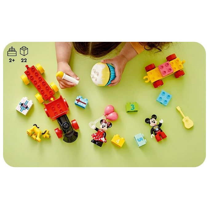LEGO Duplo Disney Il Treno del Compleanno di Topolino e Minnie