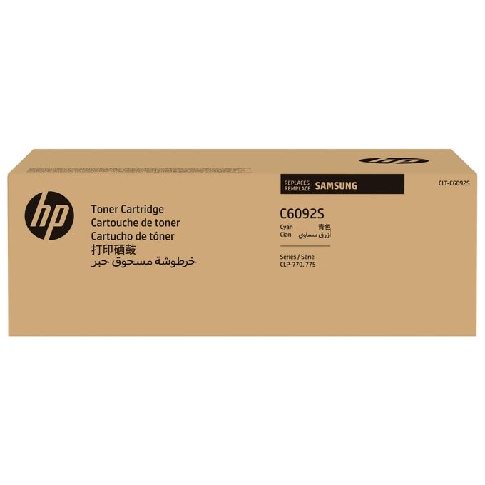 HP Samsung CLT-C6092S Cyan originale cartuccia toner (SU082A)