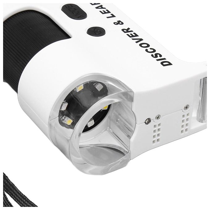 DiProgress Microscopio Digitale Portatile Compatto 12MPx con LCD 2.7'' e Ingrandimenti Zoom 4x-80x