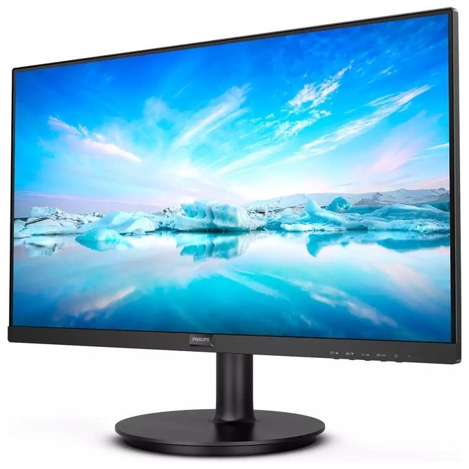 Philips 222V8LA  Monitor da 54 cm (21''), HDMI, DisplayPort, 1920 x 1080 Pixel, 75 Hertz, FreeSync, colore: Nero