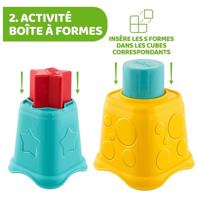 Chicco Gioco Tazze Impilabili 2-in-1 ECO+