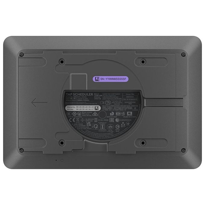 Logitech Video Collaboration Tap 10.1'' Scheduler Graphite