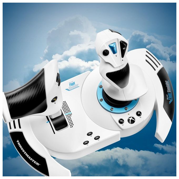 Thrustmaster T.Flight Hotas One Microsoft Flight Simulator Edition - L'HOTAS per iniziare piu' venduto ora accompagnato da licenza ufficile Microsoft Flight Simulator su Xbox Series X-S e PC.