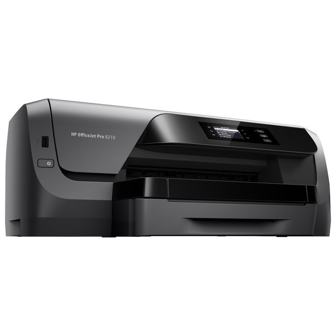 [ComeNuovo] Hp Stampante Inkjet Multifunzione Officejet pro 8210 Risoluzione 2400 x 1200 DPI A4 Wi-Fi Nera