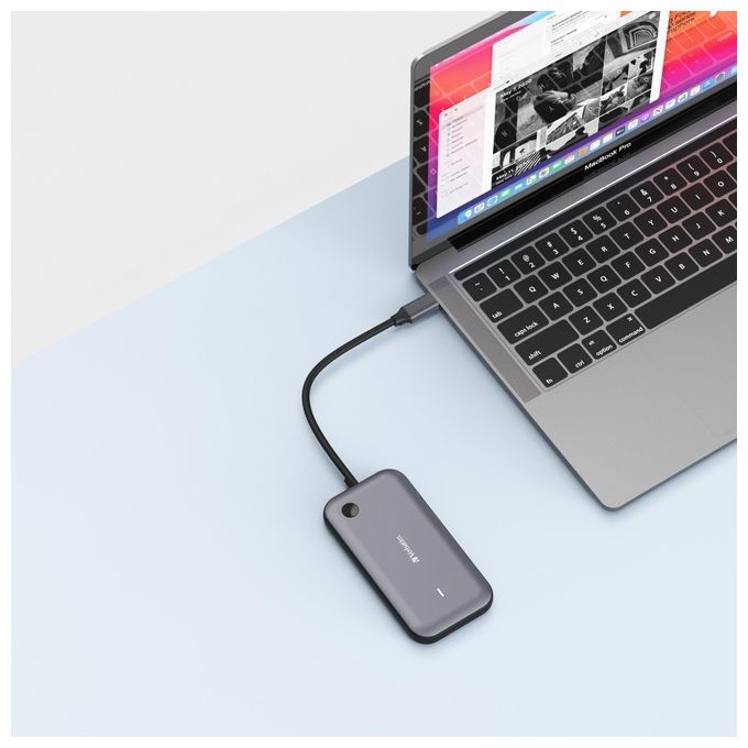 Verbatim Share my Screen Adattatore per Display Wireless USB-C 1080P con Hub
