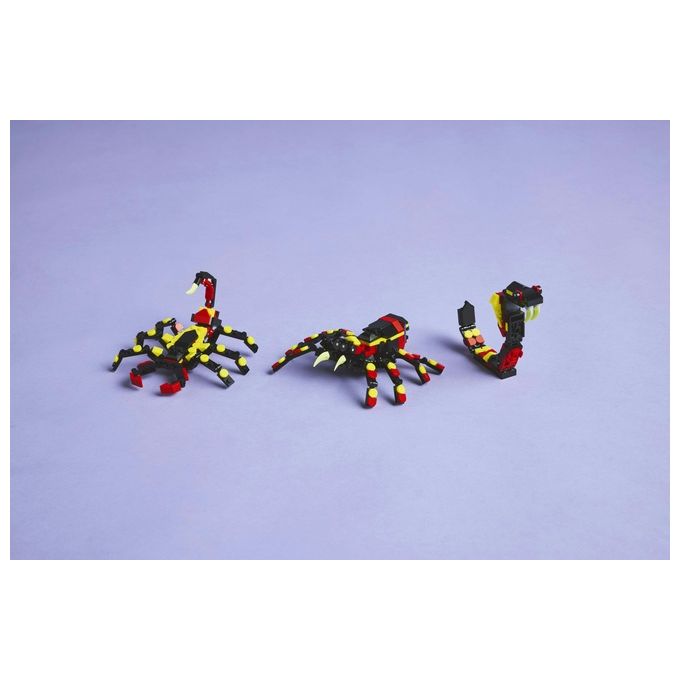 LEGO Set Animali Selvatici 31159 Ragno Trasformista Creator 3 in 1 Modellismo Creativo e Divertente per Appassionati di Costruzioni