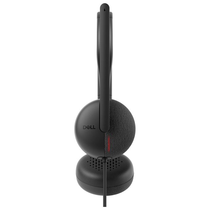 Dell WH3024 Auricolare Cablato a Padiglione Musica e Chiamate USB Tipo-C Nero