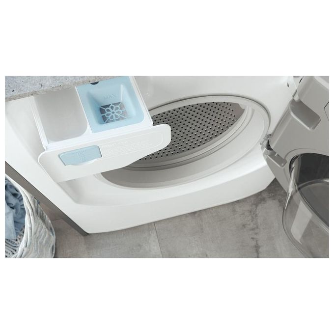 Hotpoint AQ104D497SD EU-B N Lavatrice Carica Frontale Steam Refresh Vapore Igienizzante Classe energetica B Capacita' di carico 10 Kg Centrifuga 1400 giri Motore Inverter