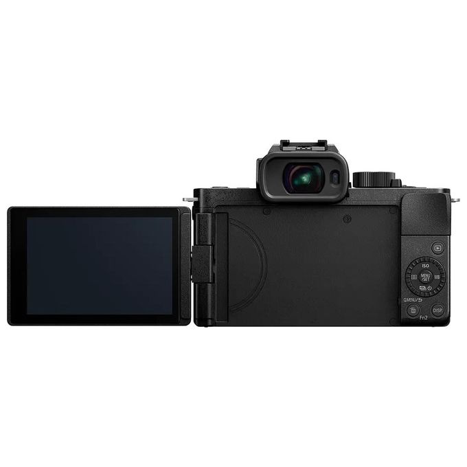 Panasonic Lumix DC-G100DKEGK Fotocamera Mirrorless Micro Quattro Terzi con Obiettivo Lumix G Vario 12-32mm F3.5-5.6 20.3MP 4K 30p e FHD 60 Video Nero
