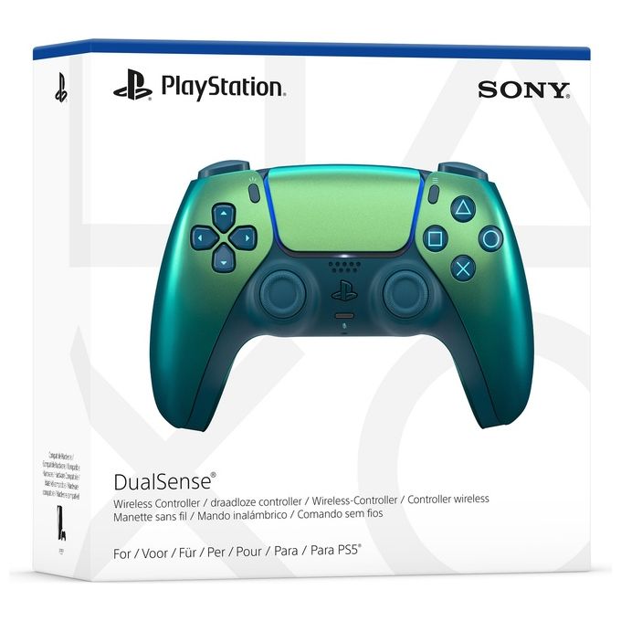 Sony Controller DualSense Wireless, PS5, Bluetooth, Chroma Teal Iridescente