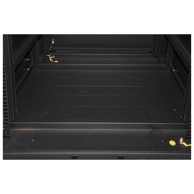 Link LK1942U66NFP Armadio rack 19'' 42u 2055x600x600 colore nero disassemblato PORTA VETRO