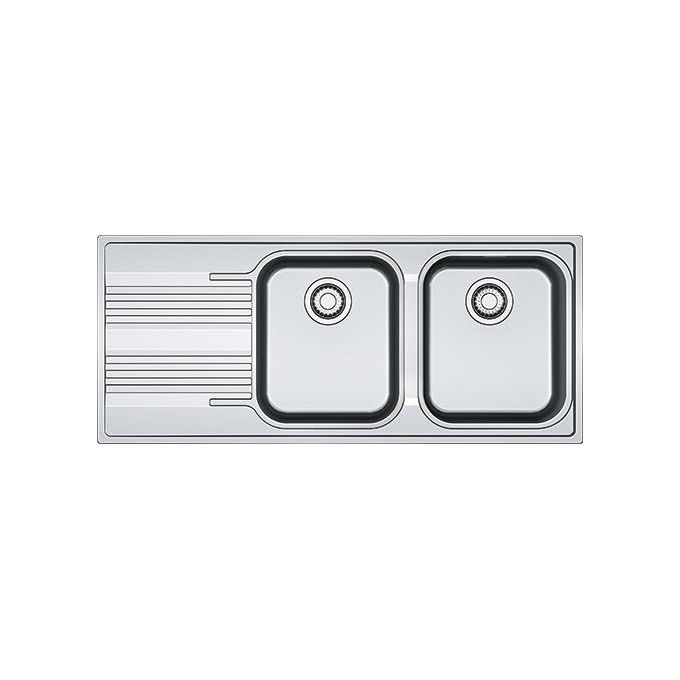 Franke Lavello Inox SRX 621 3 1-2 WWK gocciolatoio a sinistra 2 Vasche + scolapiatti 116 cm 101.0356.896