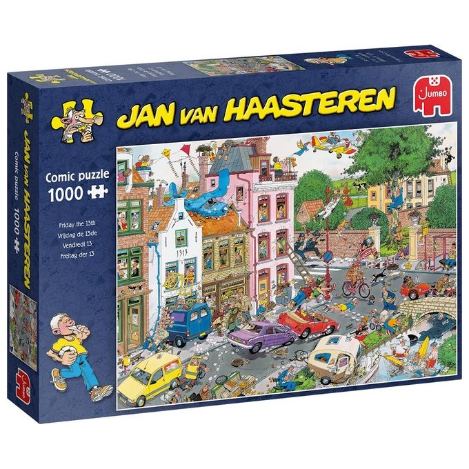 Jumbo Jan van Haasteren Friday the 13th 1000 Pezzi Puzzle