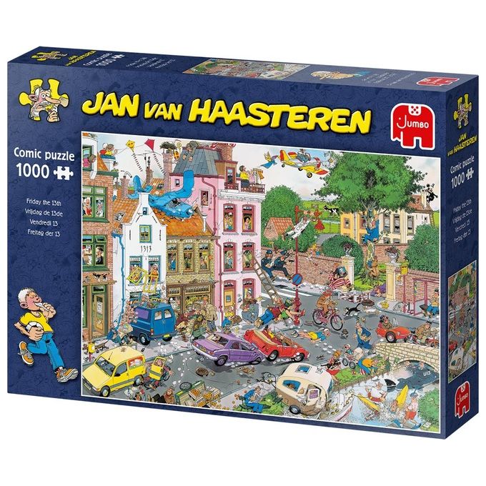 Jumbo Jan van Haasteren Friday the 13th 1000 Pezzi Puzzle