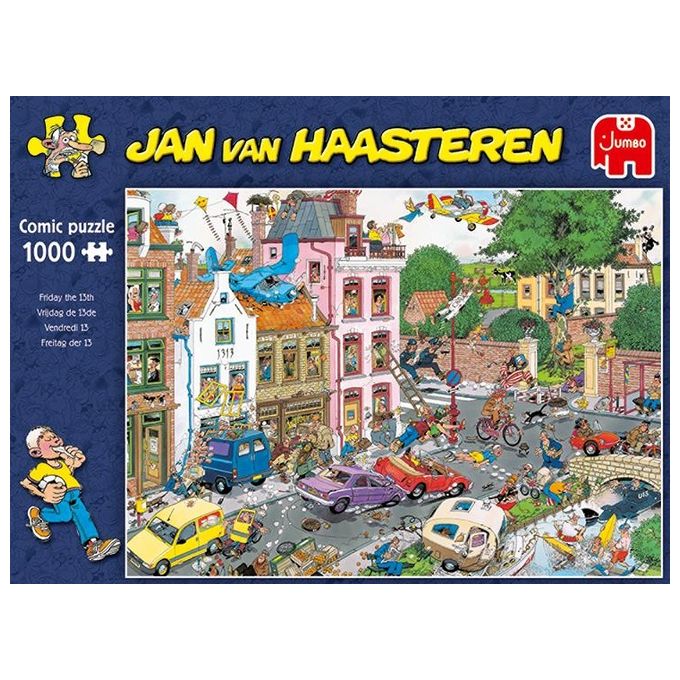 Jumbo Jan van Haasteren Friday the 13th 1000 Pezzi Puzzle