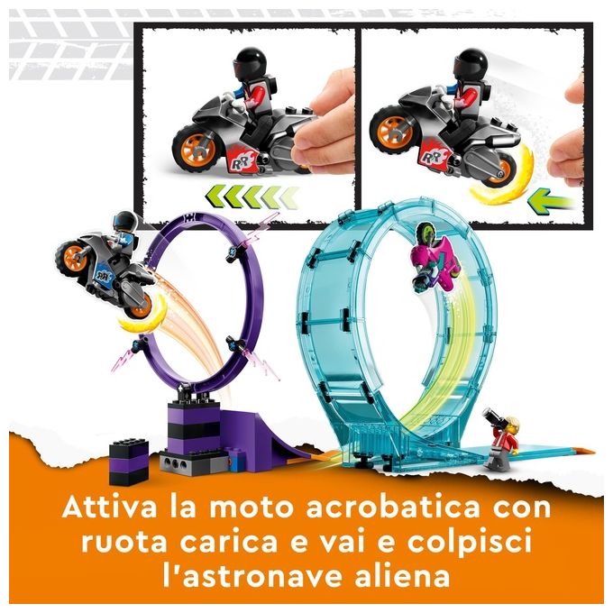 LEGO 60361 City Stuntz Set da Costruzione 385 pezzi per Bambini 7+ anni colore Multicolore