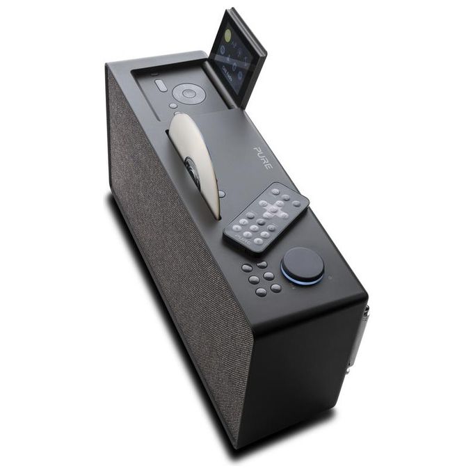 Pure Evoke Home All-In-One Music System Nero Caffe'