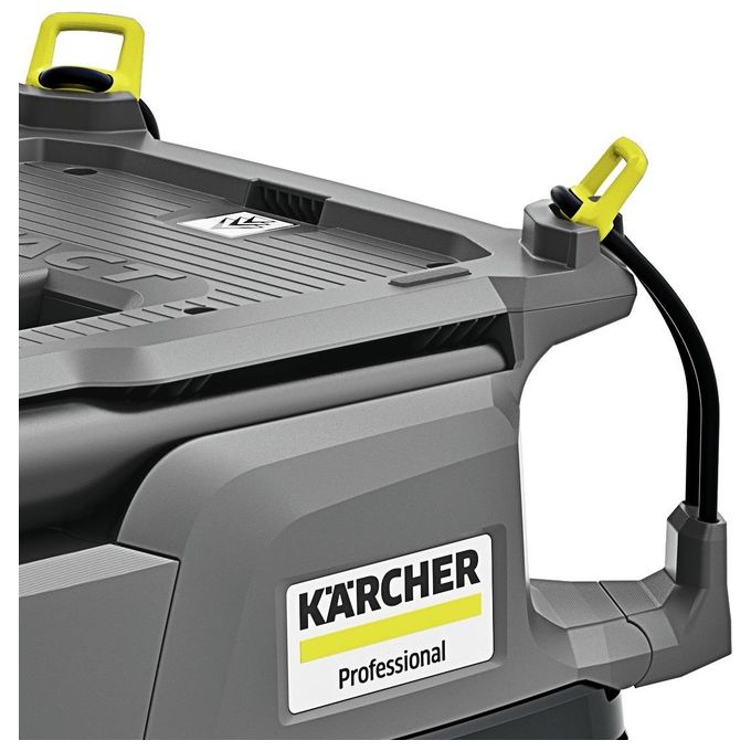 Karcher NT 30-1 Tact L Aspirapolvere Umido-Secco 30 Litri 1380W Nero-Grigio-Giallo