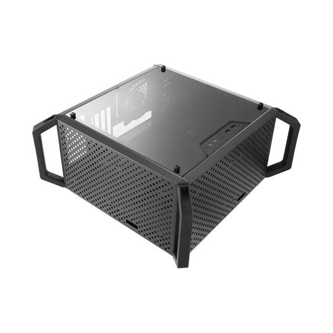 Cooler Master MasterBox Q300P Case per PC 'Micro-ATX, Mini-ITX, RGB LED, con Finestra Laterale' MCB-Q300P-KANN-S02