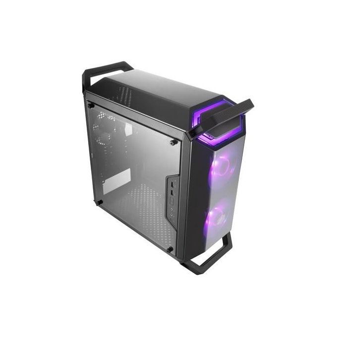 Cooler Master MasterBox Q300P Case per PC 'Micro-ATX, Mini-ITX, RGB LED, con Finestra Laterale' MCB-Q300P-KANN-S02